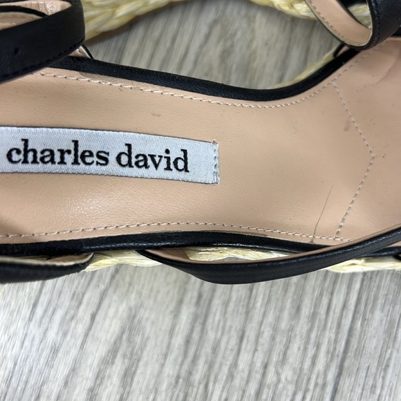 🍁2/$25 🍁 Charles David Rylee Ankle Strap Espadrille Wedge Sandals - Picture 9 of 10